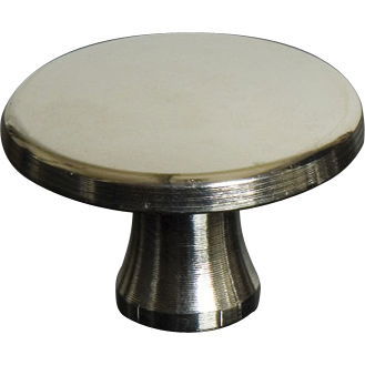 STAUB 4 cm - poniklovaný nerezový gombík na pokrievku do rúry, strieborný