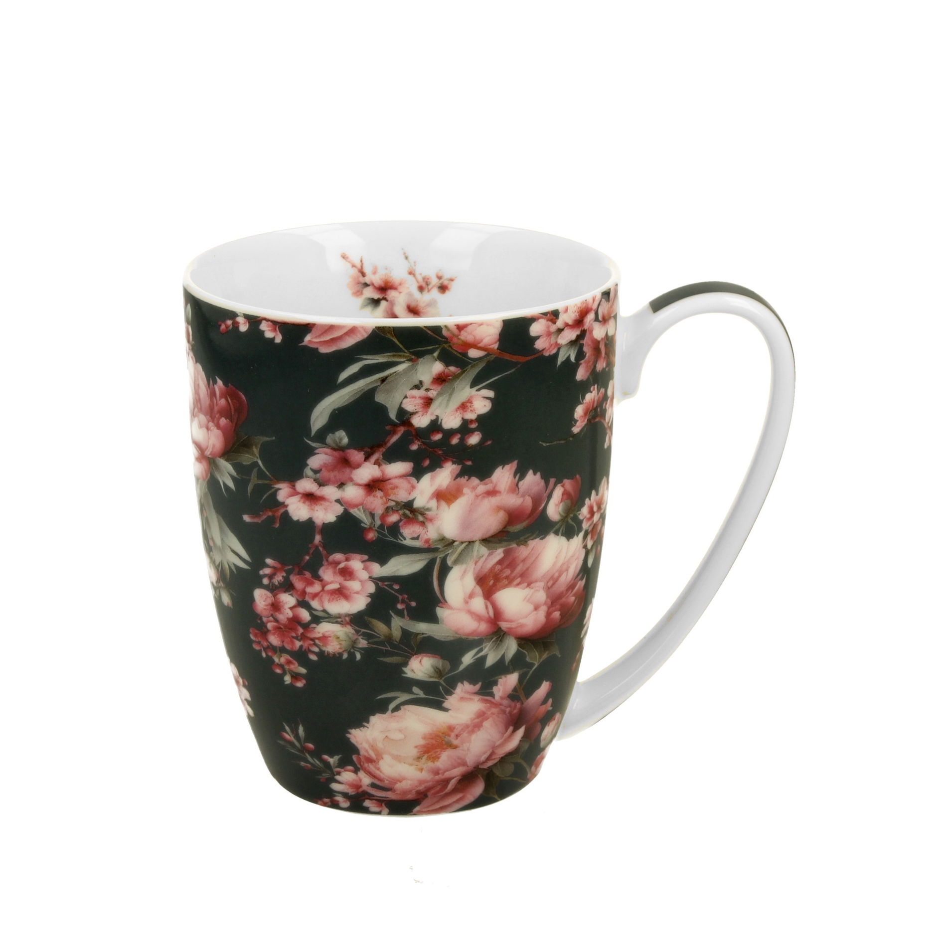 Porcelánový hrnček DUO FIVE O''CLOCK NOEMI 360 ml
