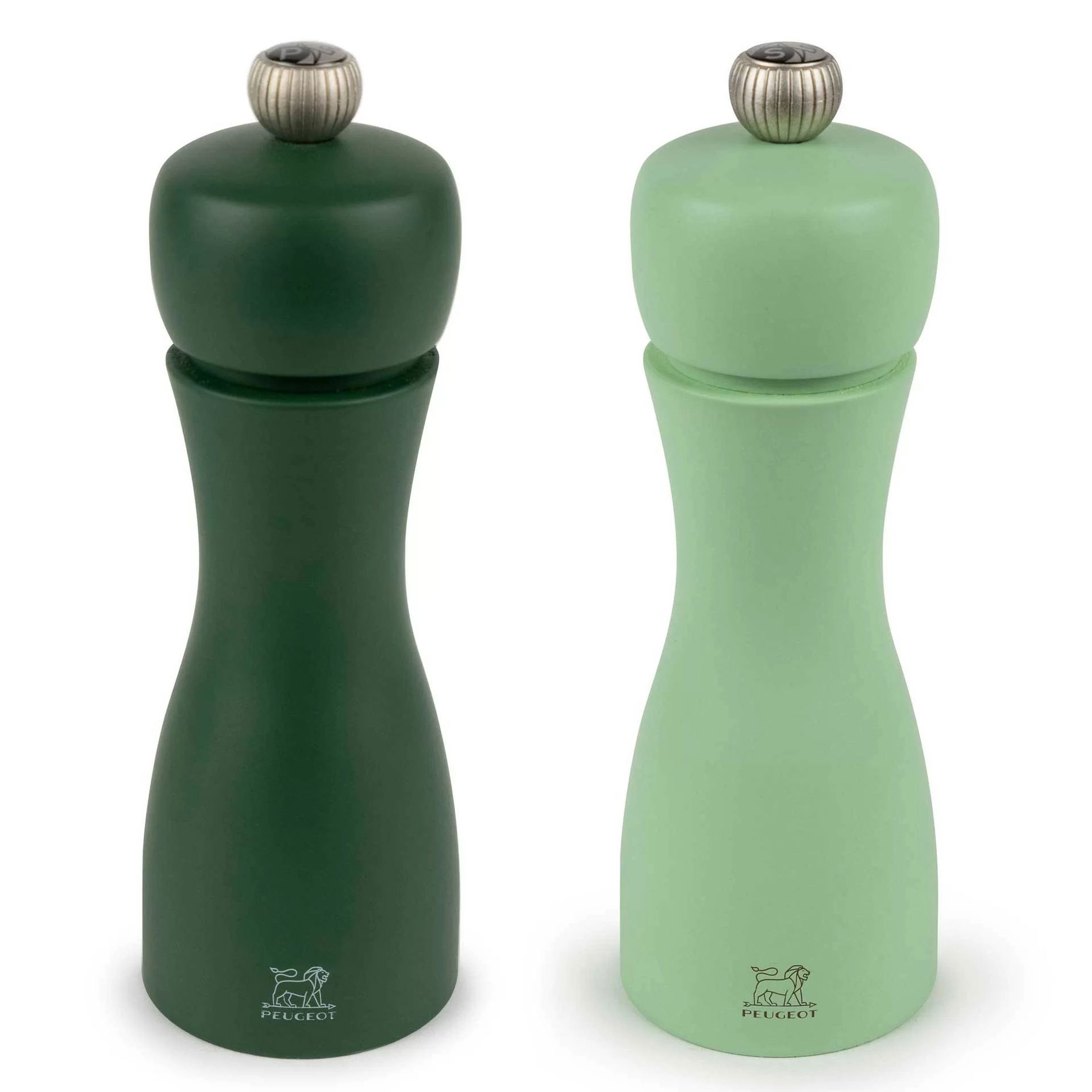 PEUGEOT Tahiti Duo 15 cm 2 ks - dřevěné ruční mlýnky na sůl a pepř