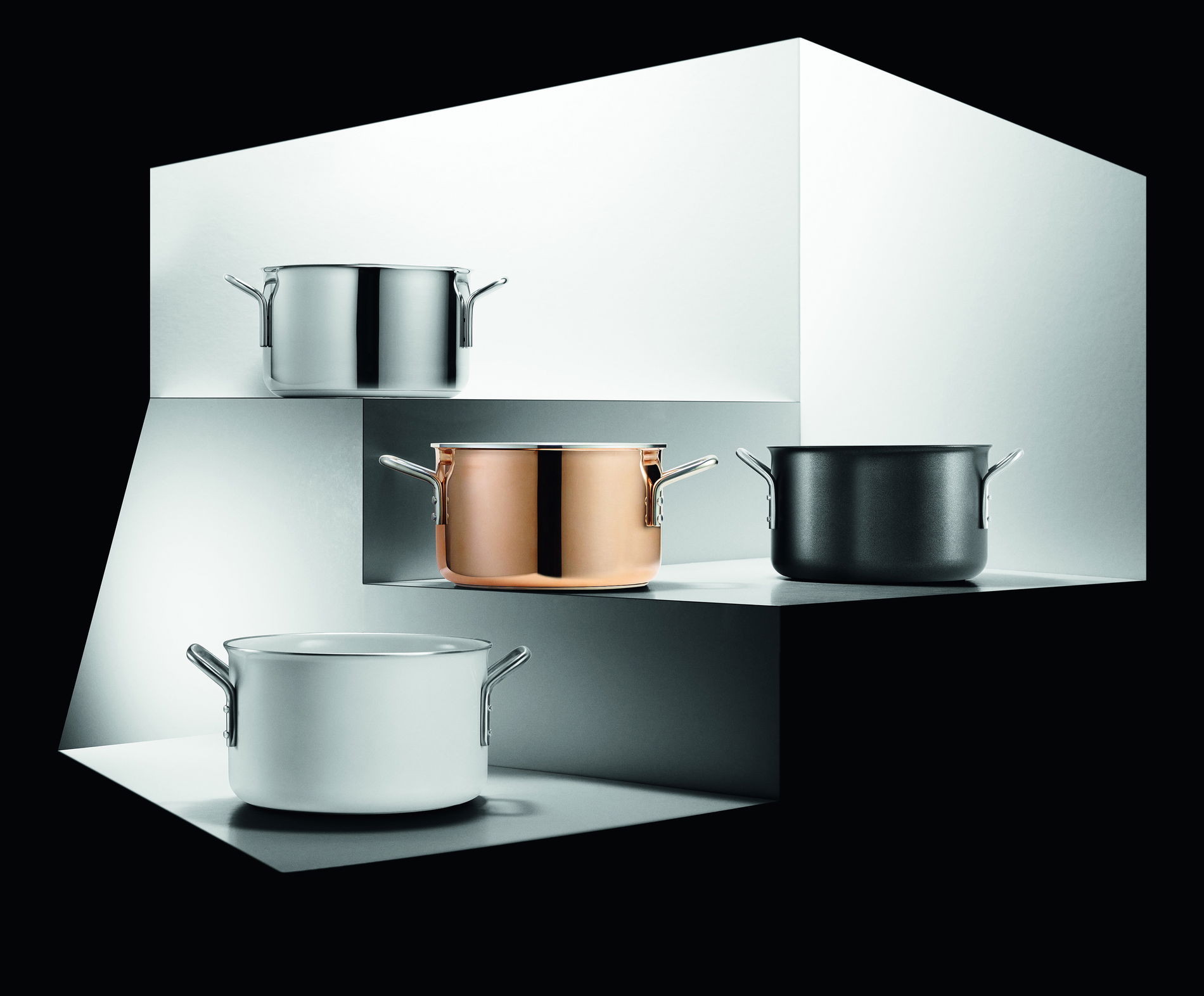 EVA TRIO White Line 2,5 l - hliníkový hrniec