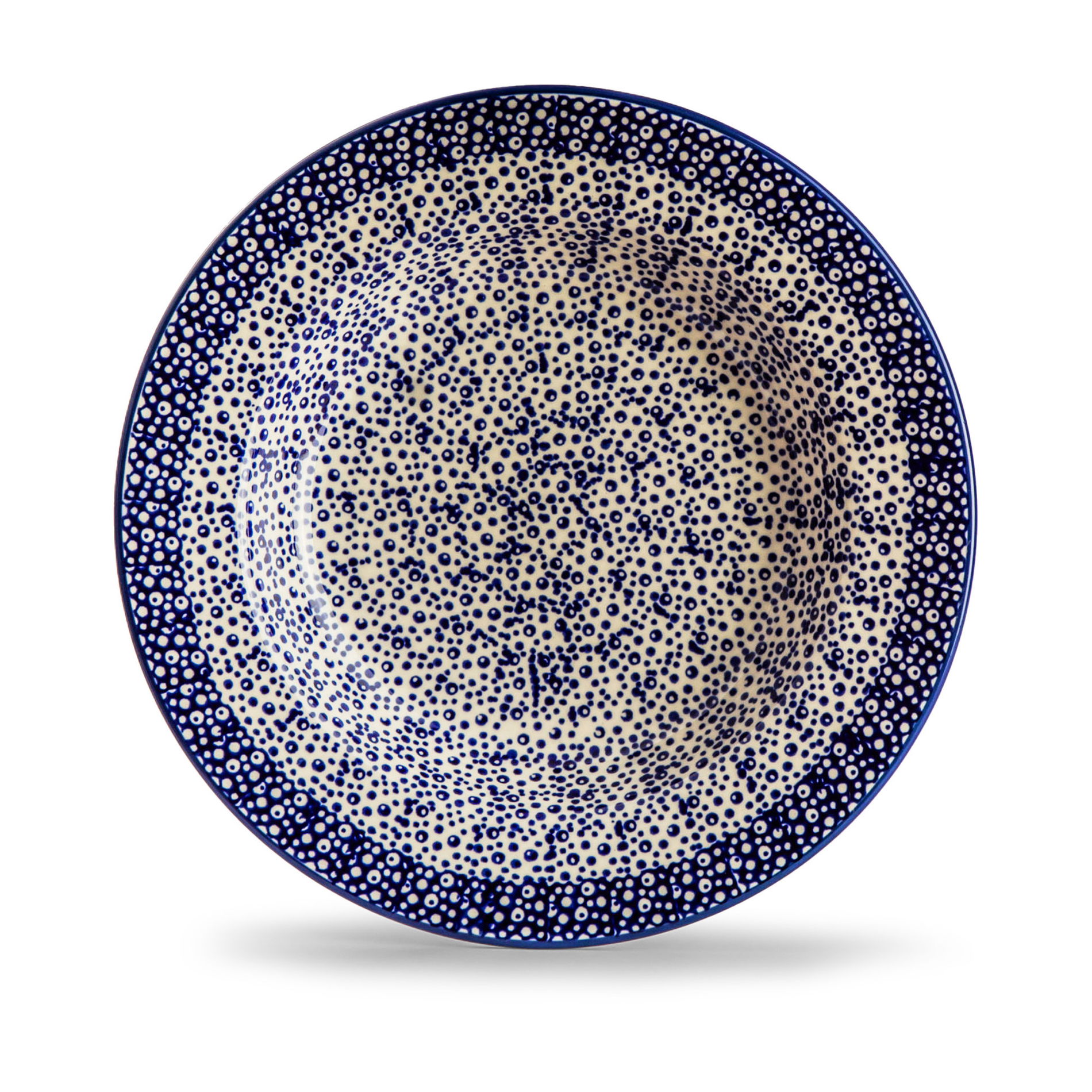 Hlboký jedálenský tanier Manufaktura Bolesławiec 23,5 cm - dek. MAGM