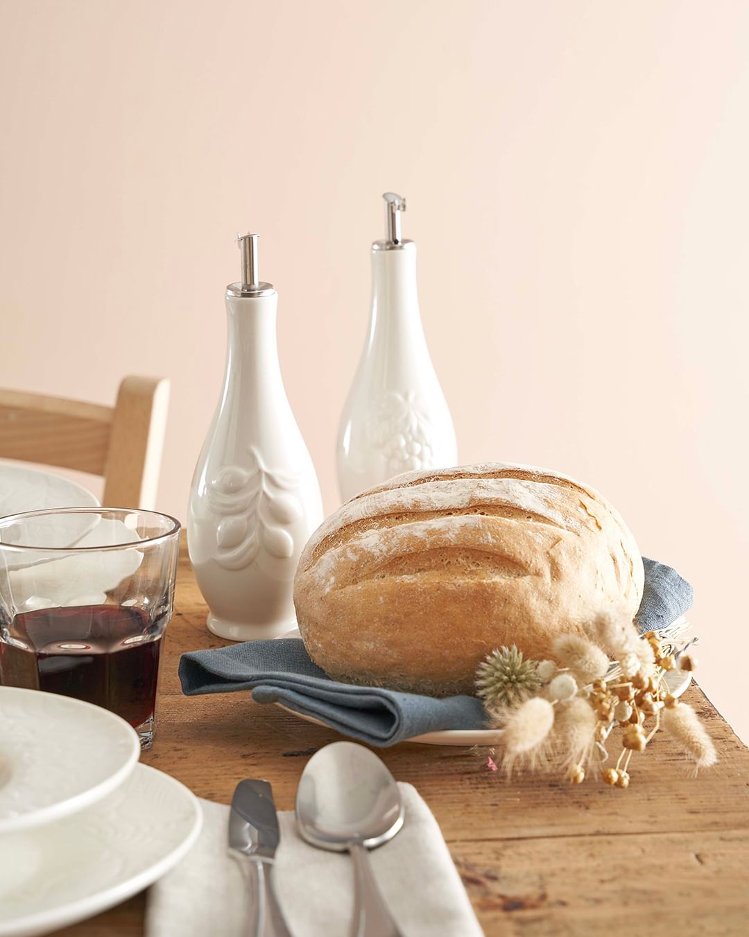 LA PORCELLANA BIANCA Menage 0,25 l - porcelánová láhev na olivový olej