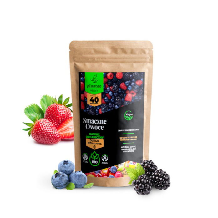 Organické prírodné hnojivo v peletách PLANTEO CHUTNÉ OVOCIE 1 kg