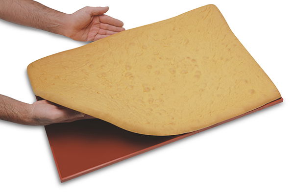 SILIKOMART Classic Tapis Roulade 32,5 x 32,5 cm terakota - silikónová podložka / stolová doska