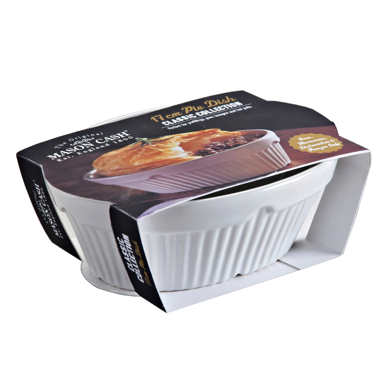 MASON CASH Classic 17 x 12,5 cm bílý - žáruvzdorný kameninový pekáč