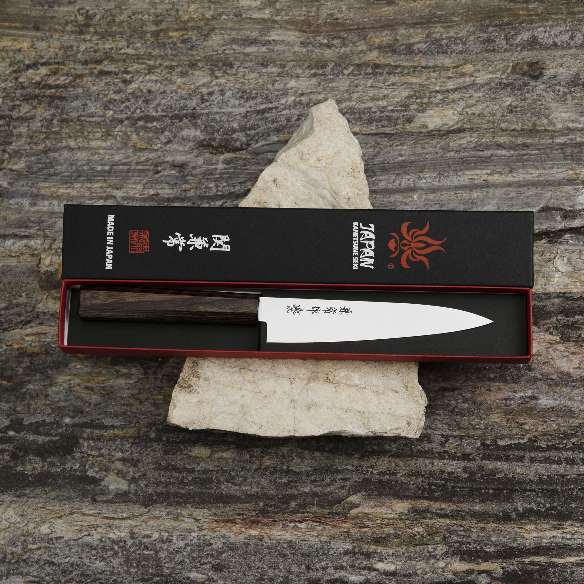 KANETSUNE SEKI Ichizu Mono 13,5 cm - univerzálny japonský nôž z nehrdzavejúcej ocele