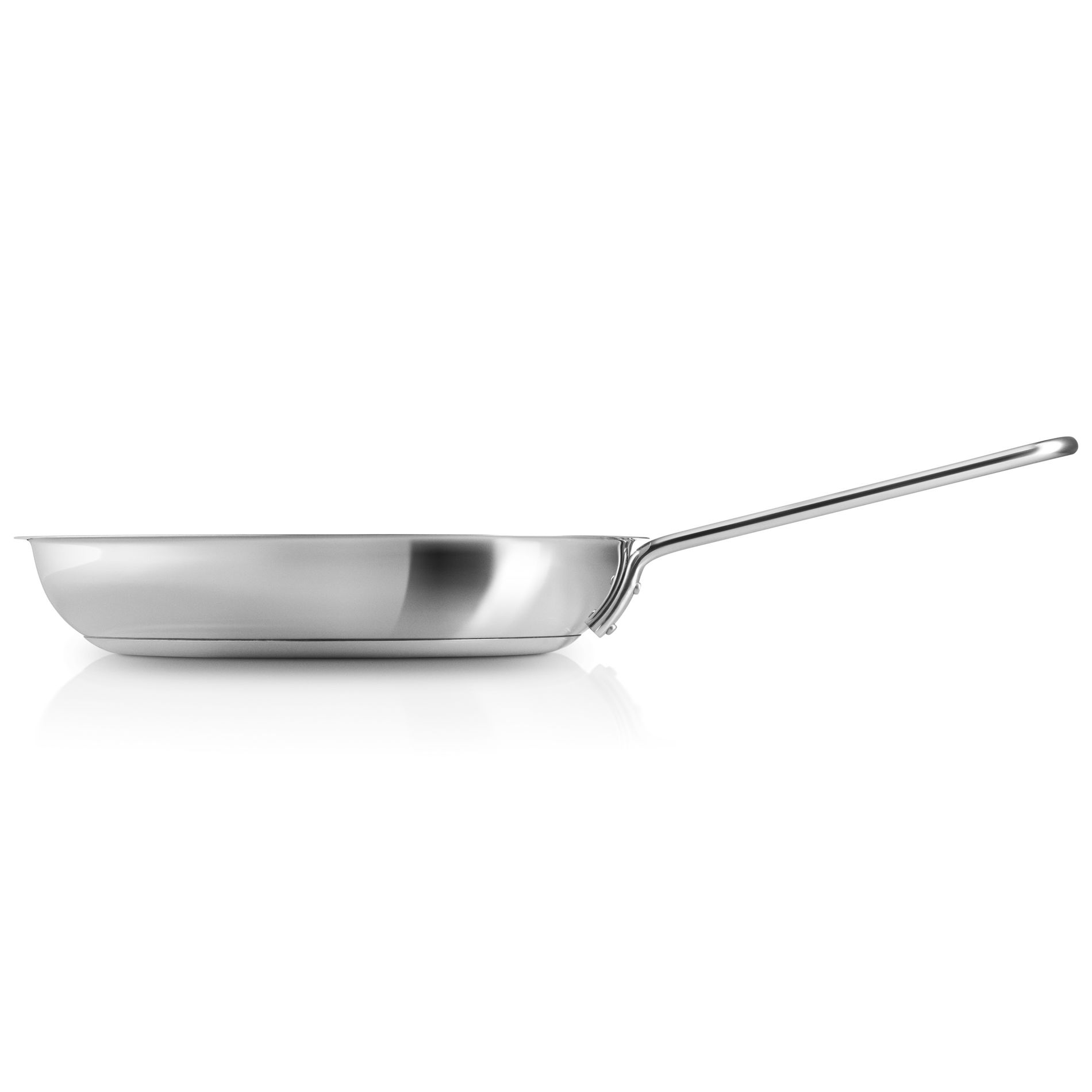 EVA TRIO Nerezová ocel 24 cm - nepřilnavá pánev