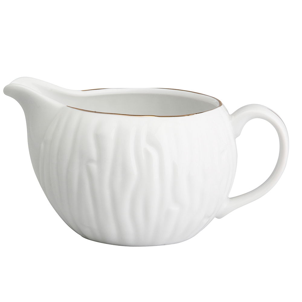 Porcelánový omáčník MARIAPAULA NATURA ZLATÁ LINKA 600 ml