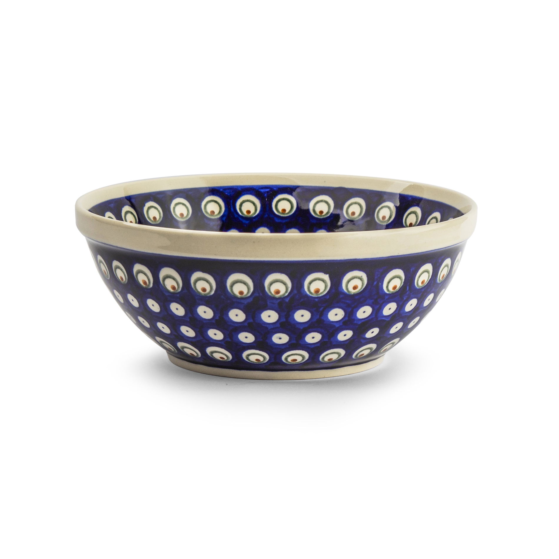 Miska / šalátová miska Ceramika Bolesławiec 1,3 l – dek. 487 (druhý sort)