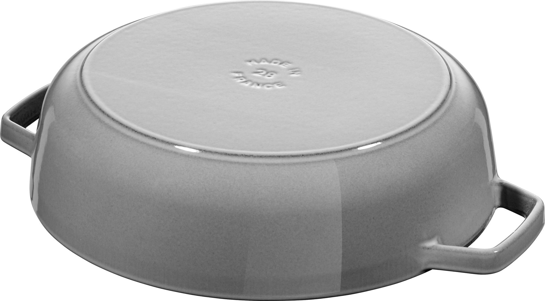 STAUB 24 cm - železná panvica s pokrievkou