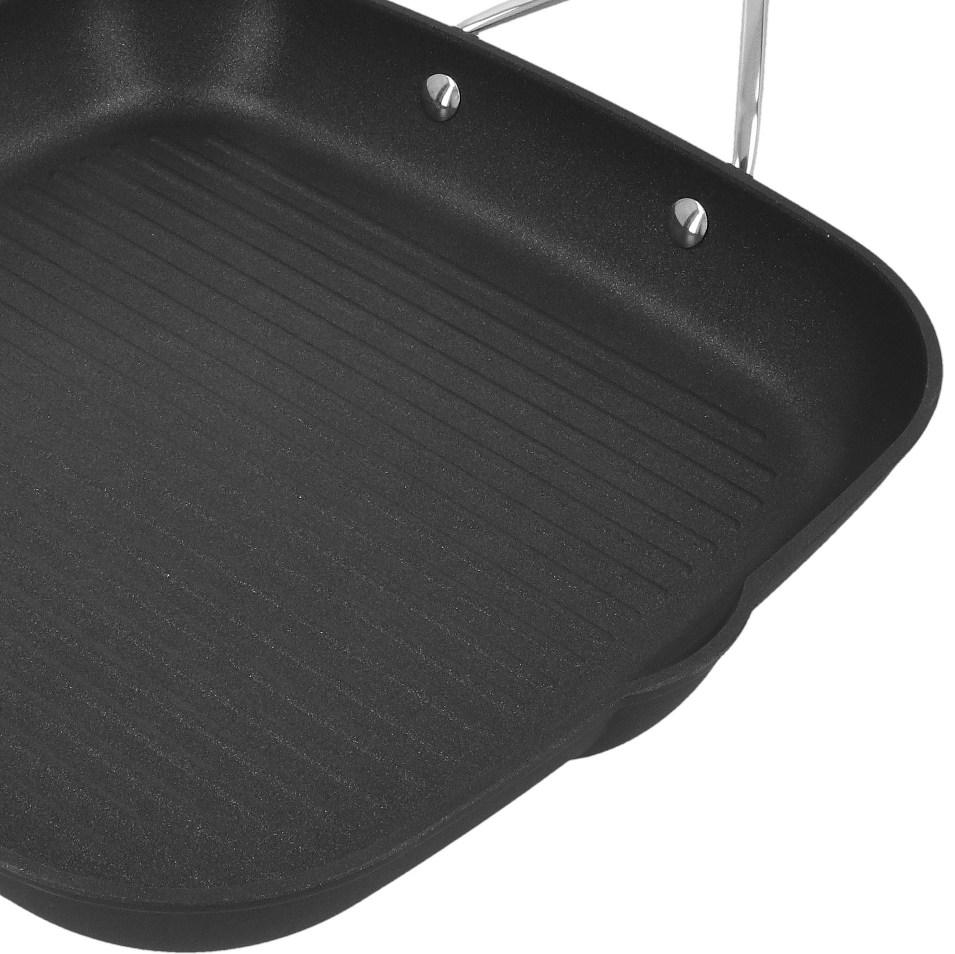 DEMEYERE Alu Pro 5 28 x 28 cm - patelnia grillowa nieprzywierająca