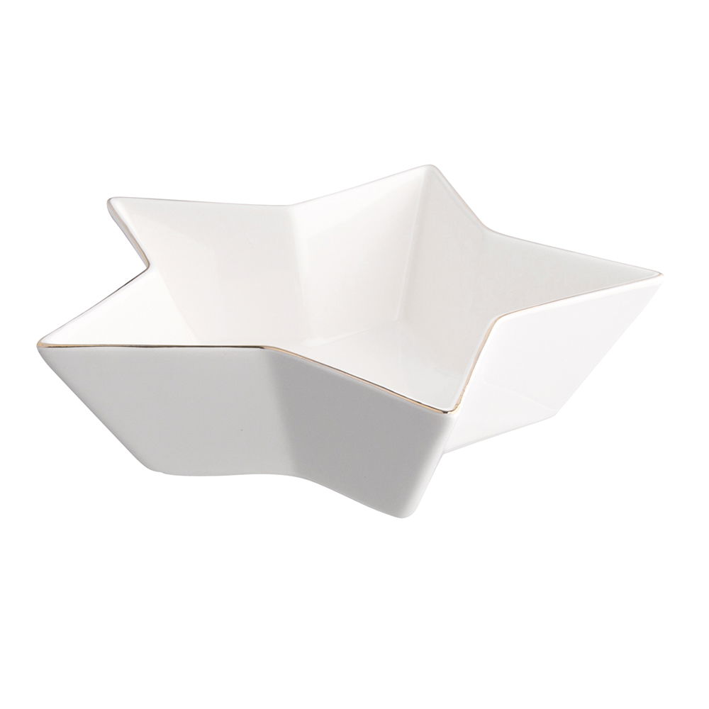 Porcelánový tanierik HVIEZDIČKA 26 x 24,5 cm