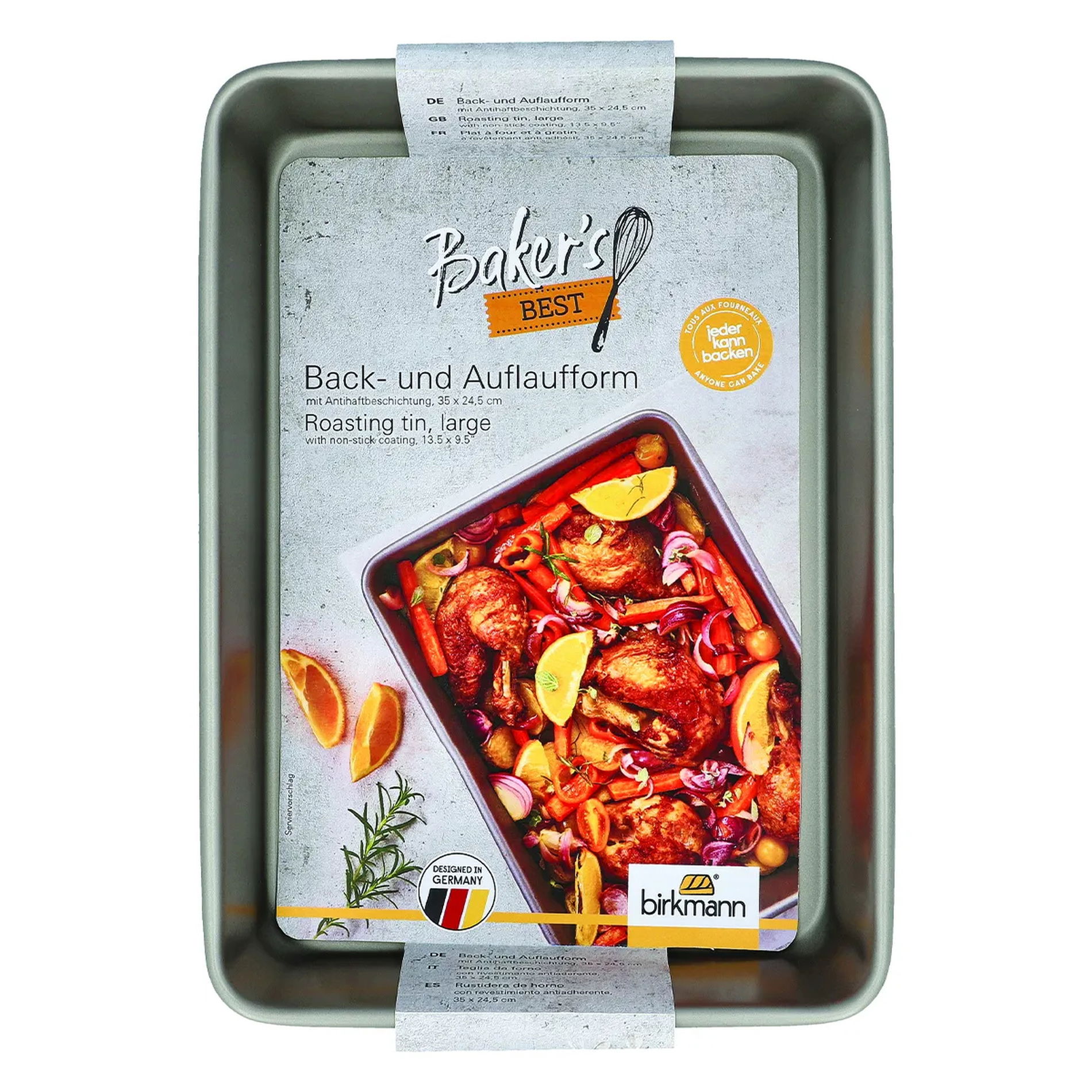 BIRKMANN Baker''s Best 35 x 24,5 cm - pekáč z uhlíkovej ocele