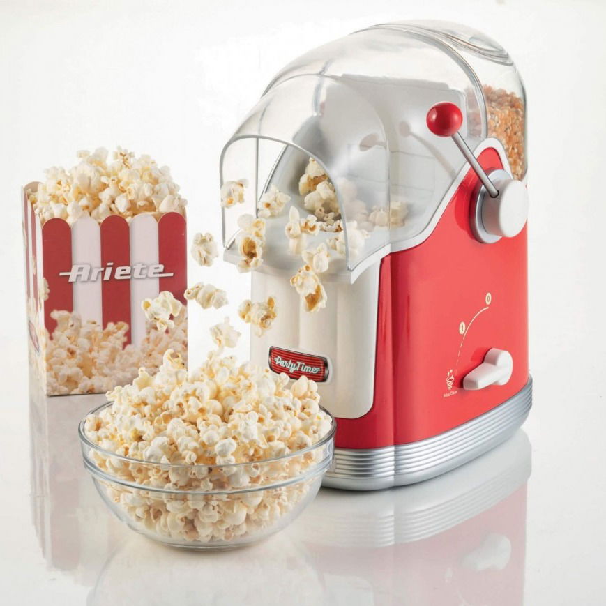 ARIETE Party Time Popcorn Popper Top 09 2958/00 1100 W - zařízení na popcorn