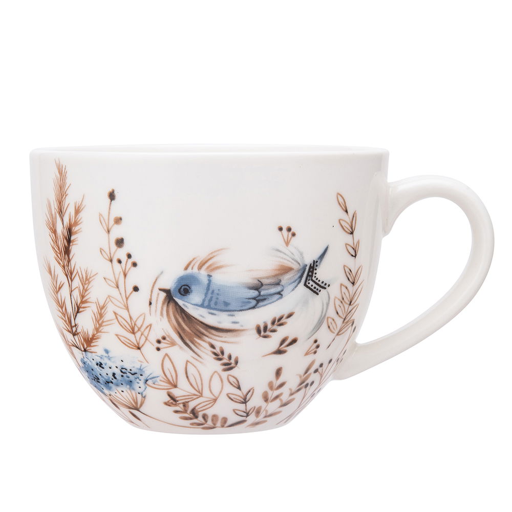 Porcelánový šálek na kávu a čaj SERENITY 450 ml