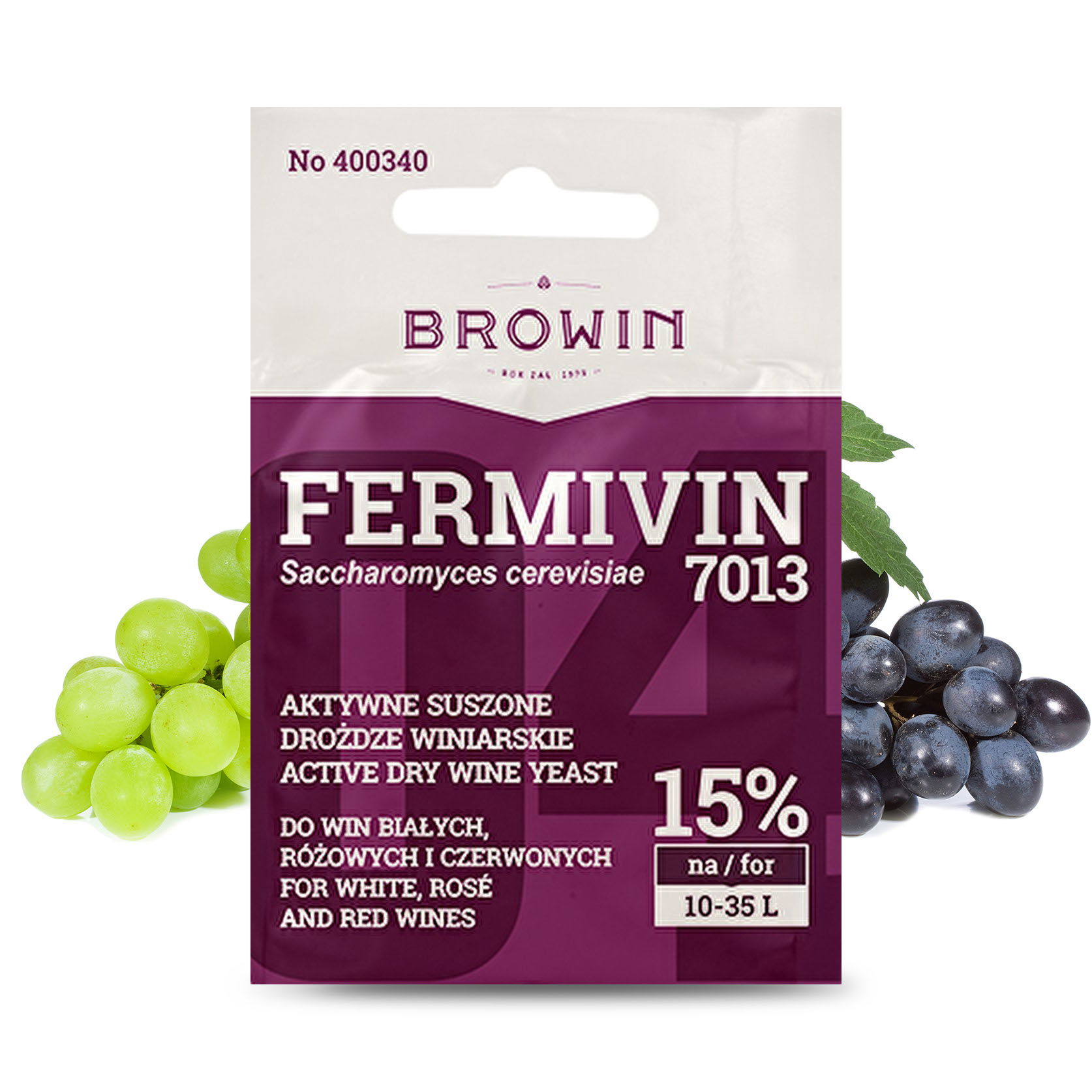 BROWIN Fermivin 7013 7 g - univerzální vinné kvasinky