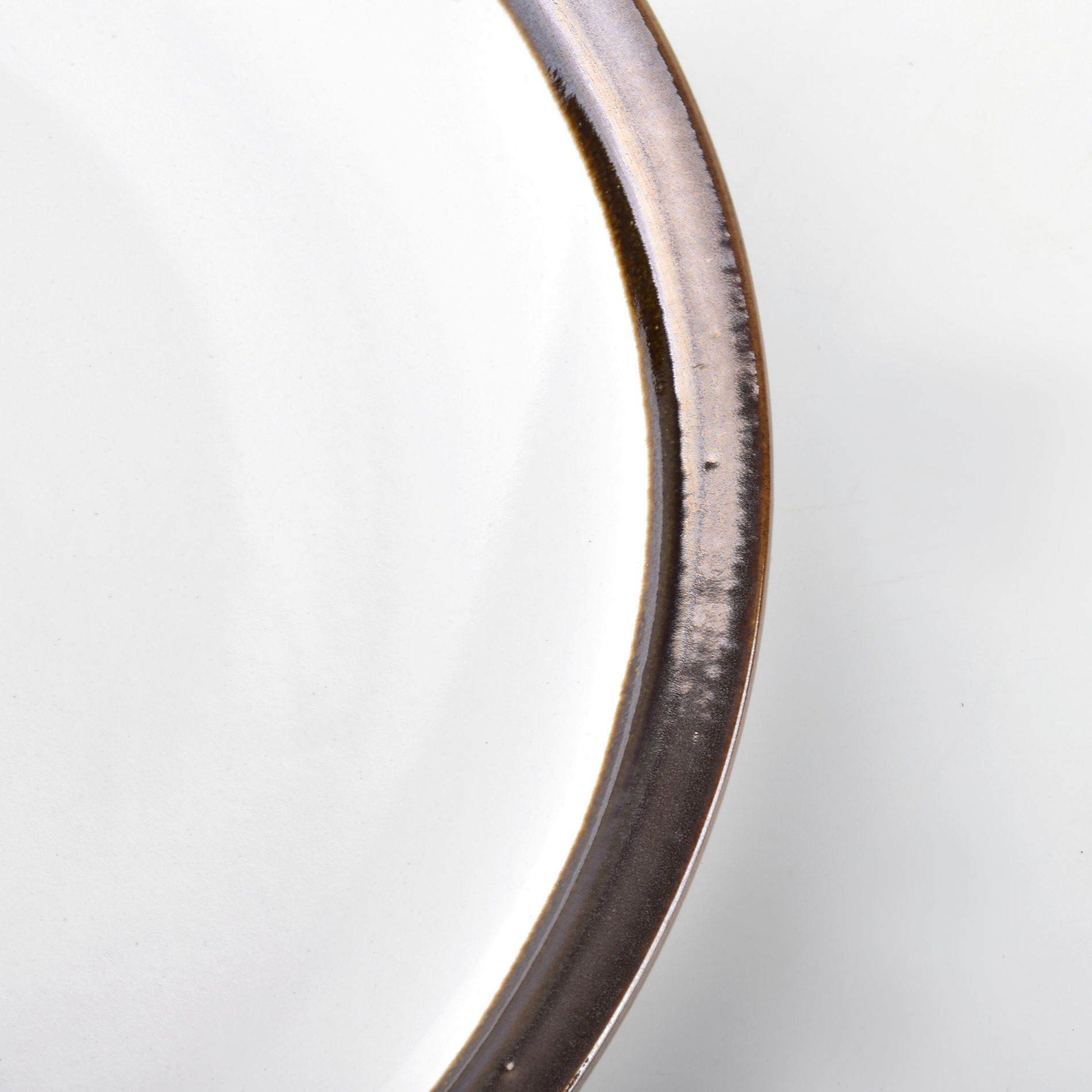 Talerz obiadowy płytki porcelanowy AFFEK DESIGN CAL BIAŁY 24 cm
