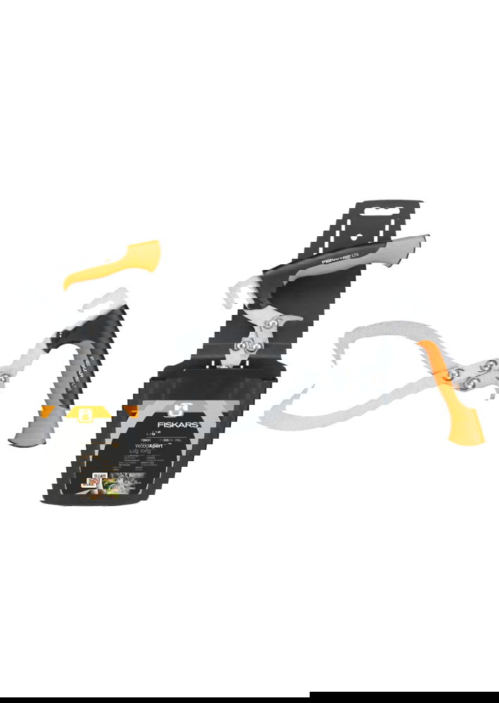 FISKARS WoodXpert LT6 strieborné - kliešte / úchytky na kmeňoch oceľové