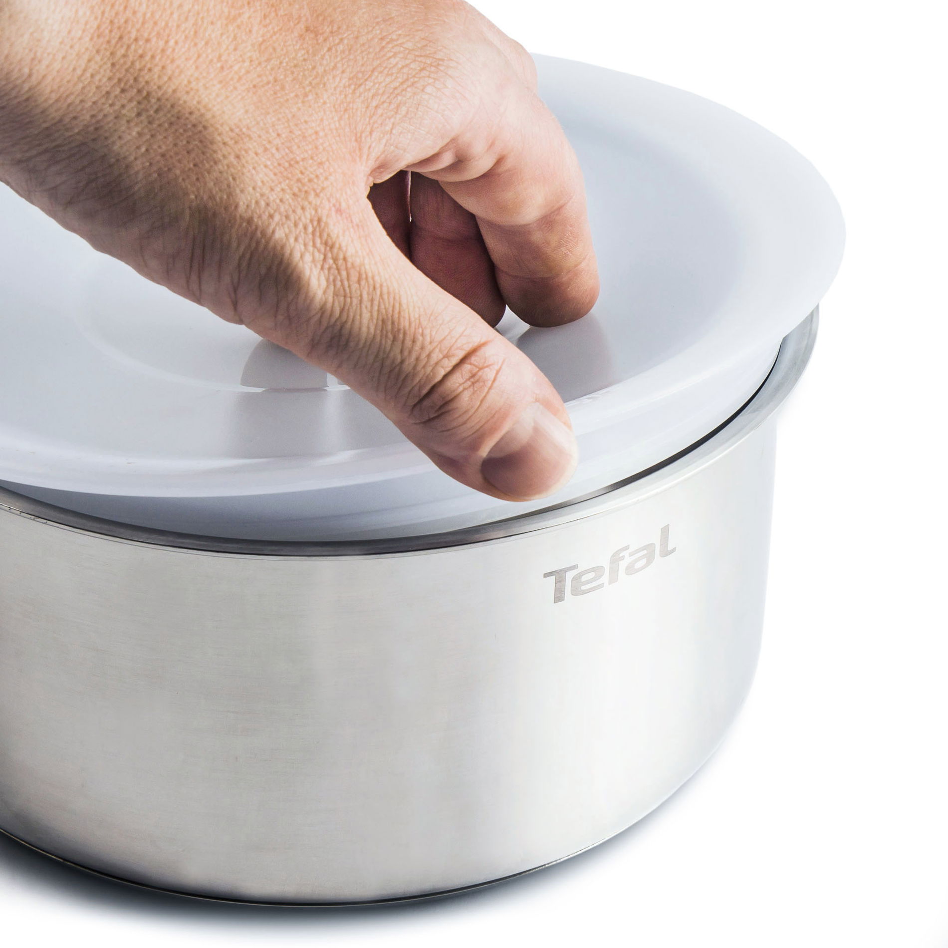 TEFAL Ingenio Elegance - zestaw 3 garnków aluminiowych z odpinanym uchwytem i pokrywkami