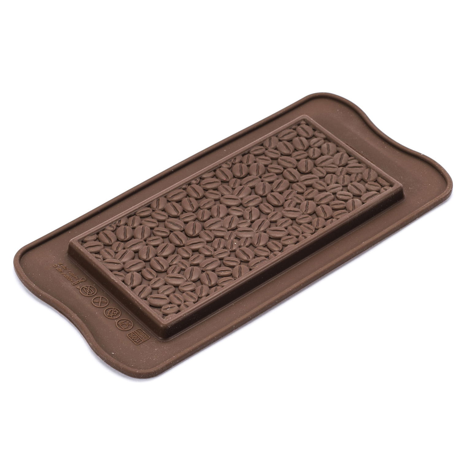 SILIKOMART Easy Choc Coffee Choco Bar hnědá – silikonová forma na čokoládu