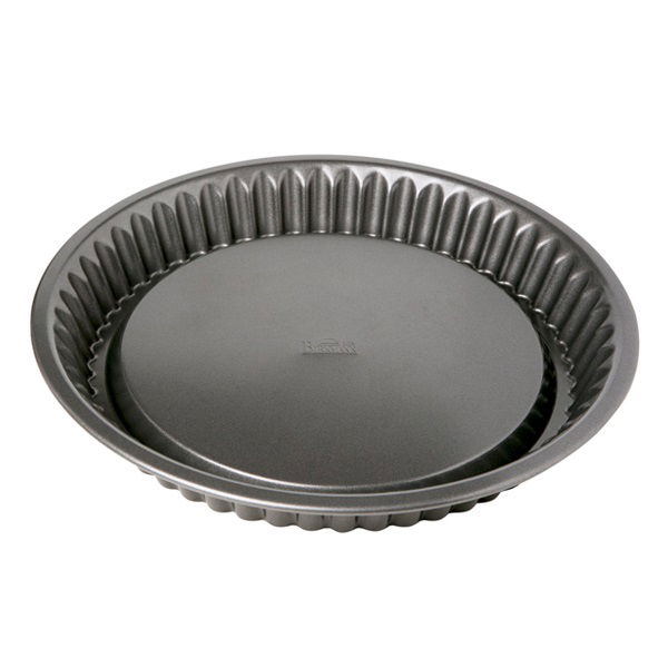 Forma na pečenie tarty kovová BIRKMANN EASY BAKING ČIERNA 30 cm