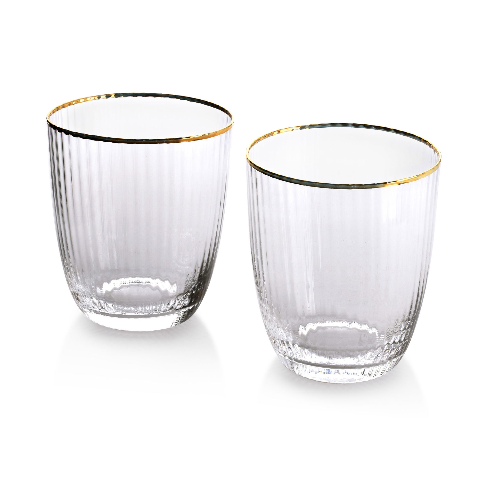 Sklenice na pití a míchané nápoje AFFEK DESIGN MADA GOLD 450 ml 2 ks