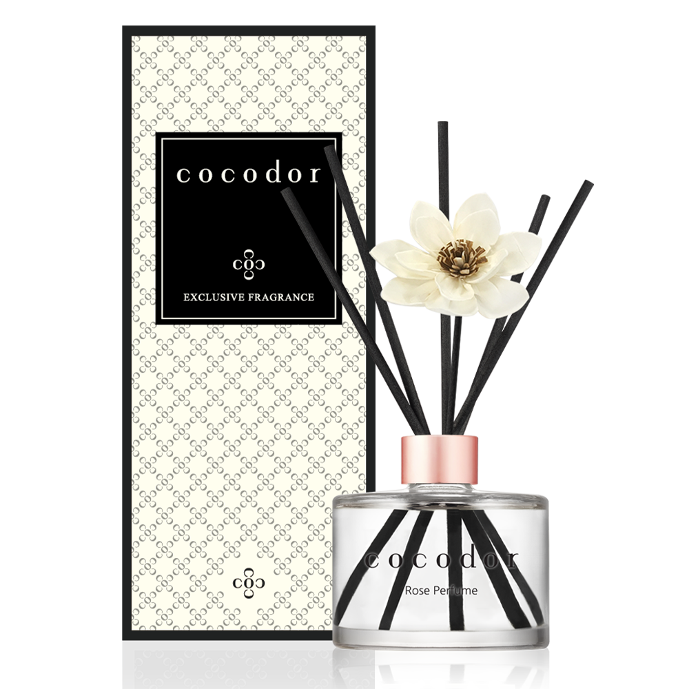 Aromatizérové tyčinky s difuzérom COCODOR ROSE PERFUME WHITE FLOWER 200 ml