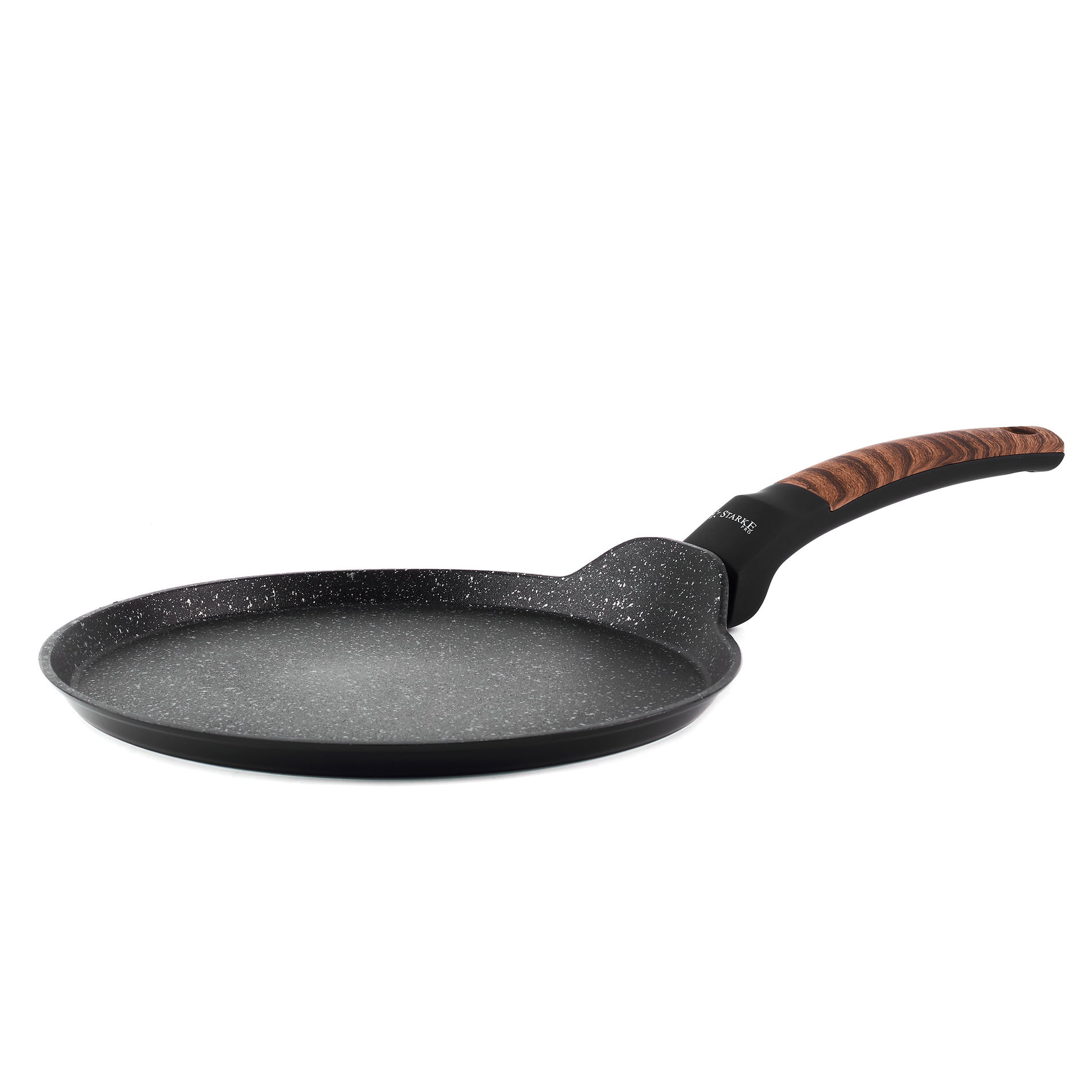 Nepřilnavá pánev na palačinky STARKE PRO ARCHIE WOODEN 28 cm