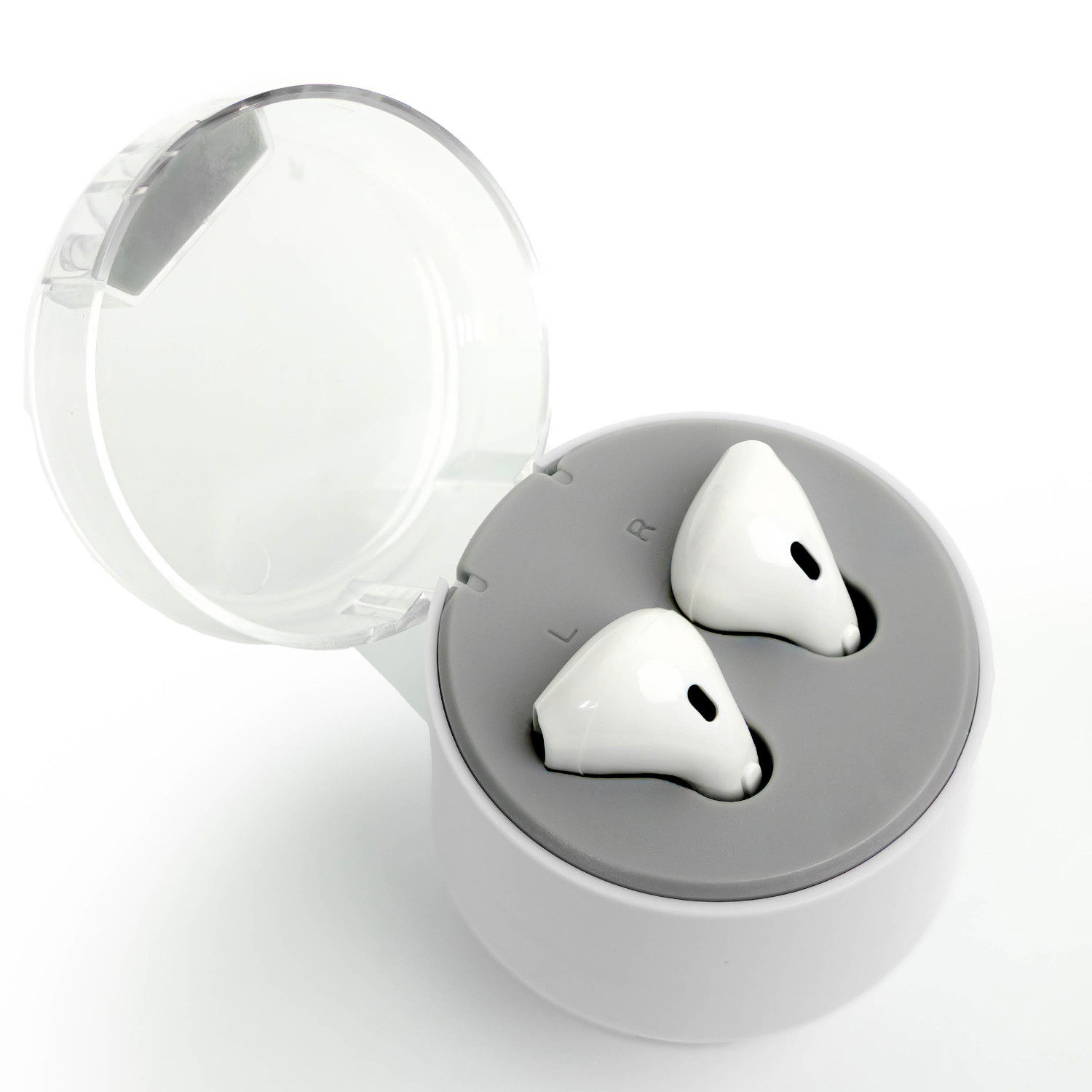 ASOBU H2 Audio White 0,5 l - butelka termiczna ze stali nierdzewnej z słuchawkami dousznymi i ładowarką