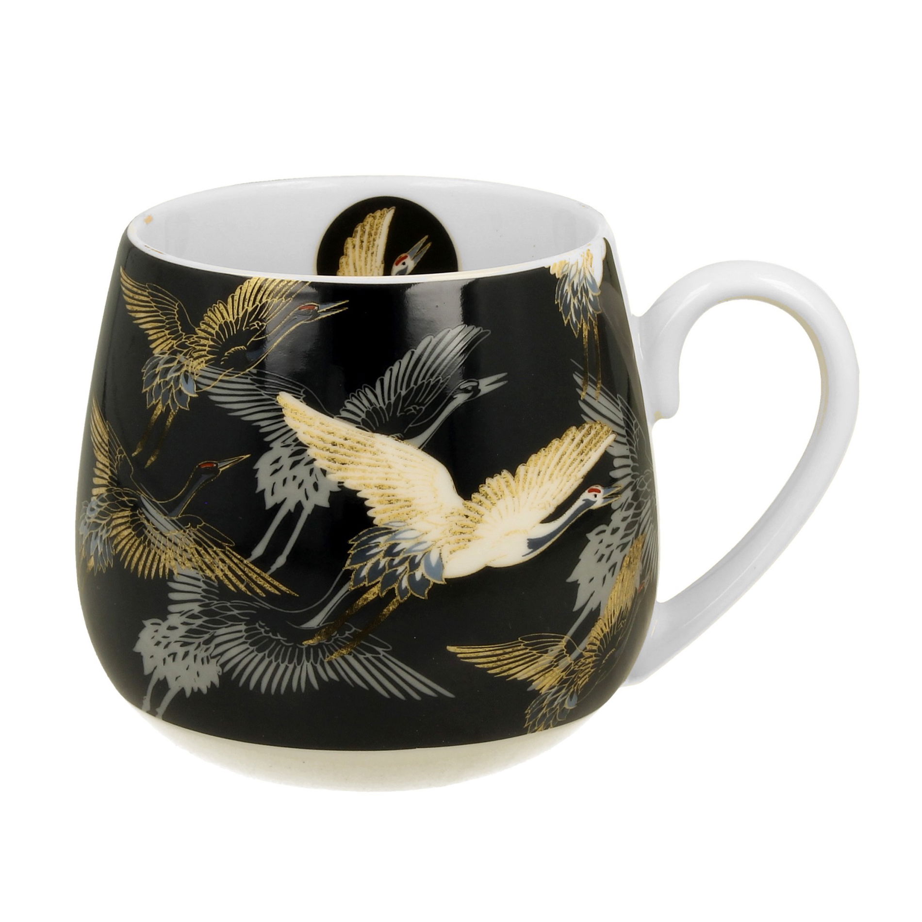 Porcelánový hrnček DUO ART GALLERY ŽERAVY NOCOU 430 ml