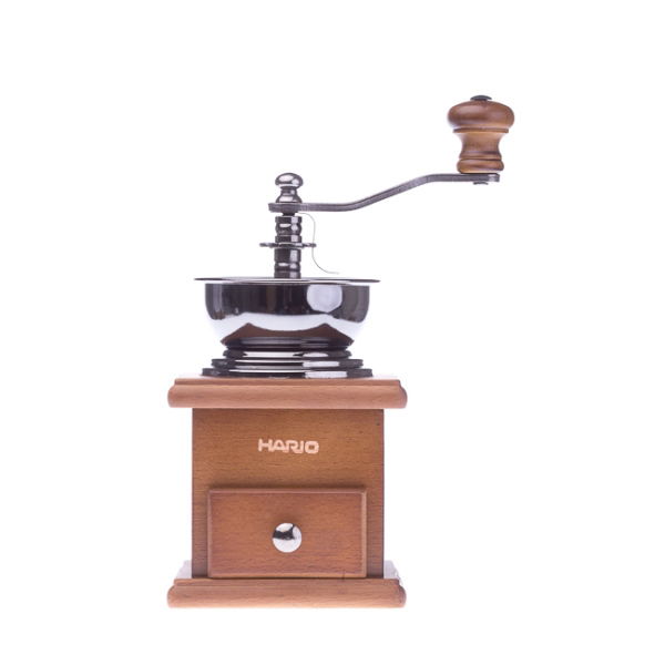HARIO Standard Coffee Grinder - ručný drevený mlynček na kávu
