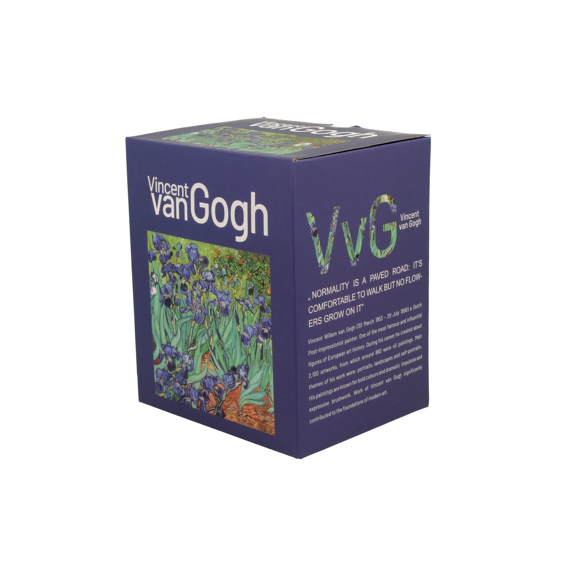 Kubek porcelanowy DUO ART GALLERY IRISES BY V. VAN GOGH 630 ml