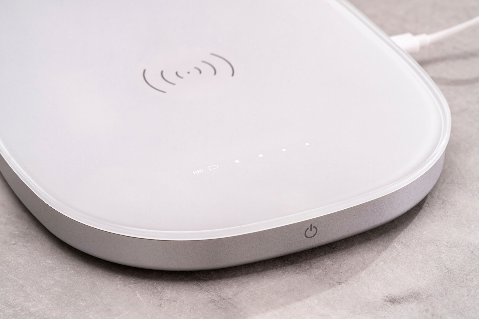 ZWILLING Enfinigy bílá - elektronická skleněná kuchyňská váha s nabíjecí funkcí