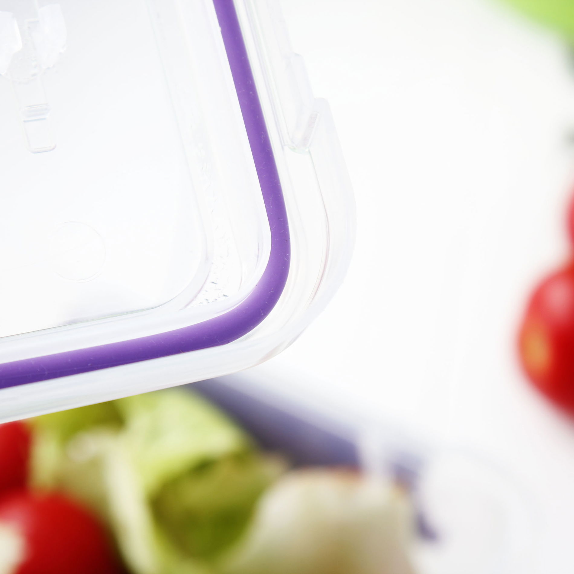 SISTEMA To Go Lunch Plus 1,2 l fioletowy - lunch box / śniadaniówka plastikowa ze sztućcami