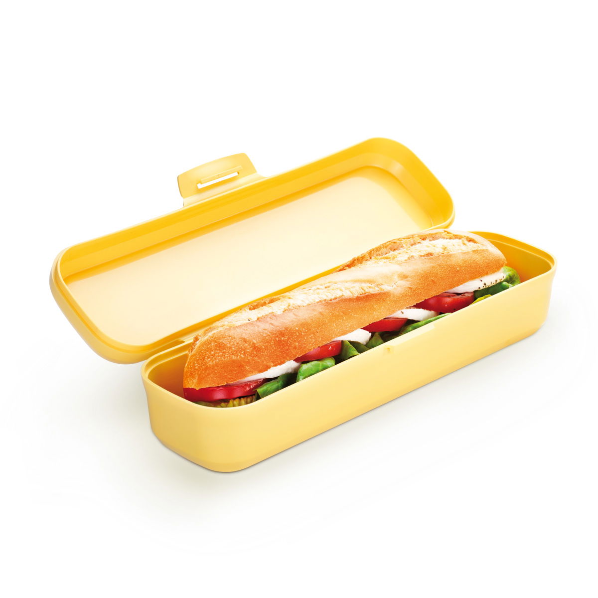TESCOMA Dino Box žlutá - plastový lunch box