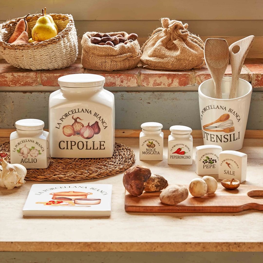 LA PORCELLANA BIANCA Conserva - porcelánový podložka pod lžíci