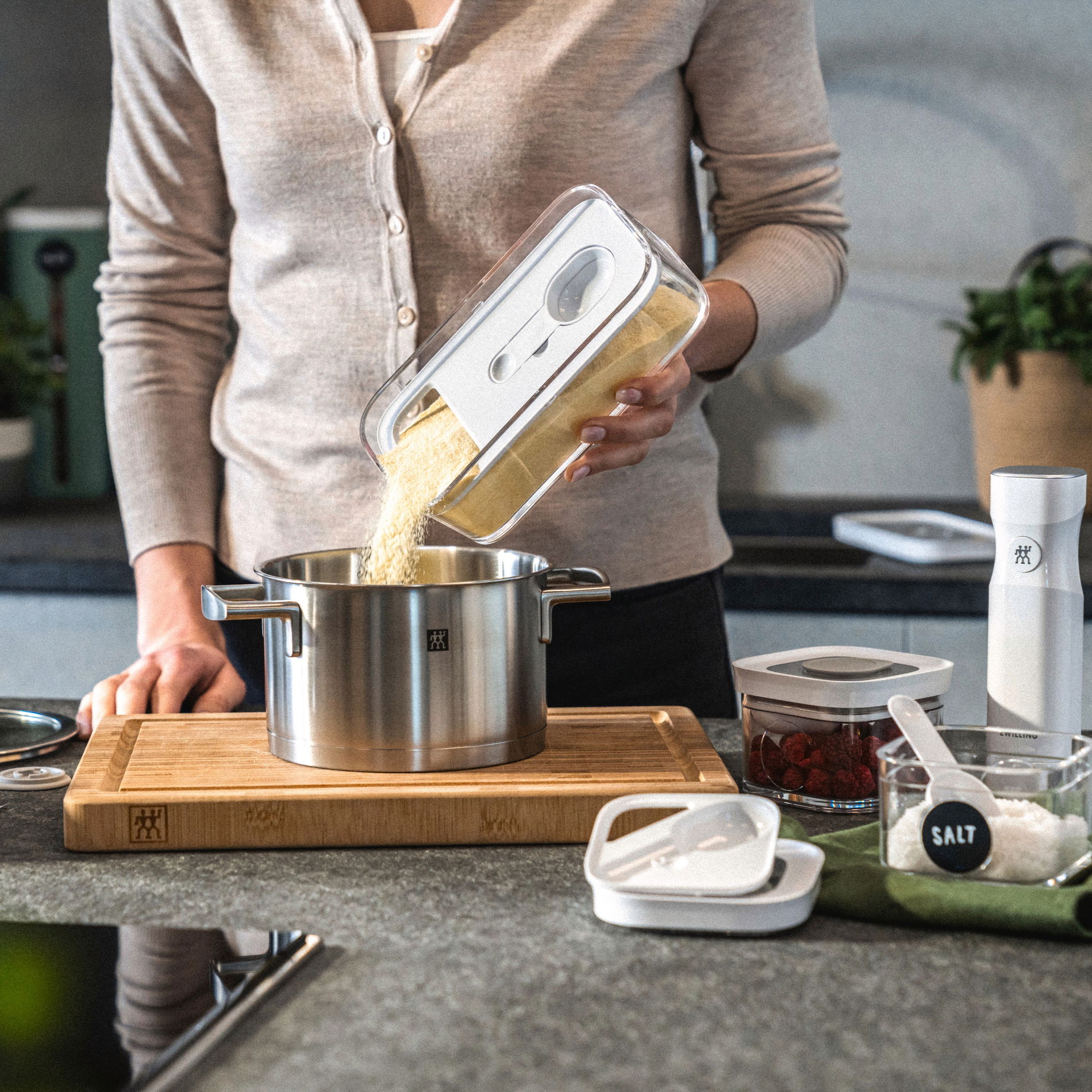 ZWILLING Fresh & Save Cube M - wkład z łyżeczką do pojemnika hermetycznego ZWILLING Fresh & Save Cube M - wkład z łyżeczką do pojemnika hermetycznego