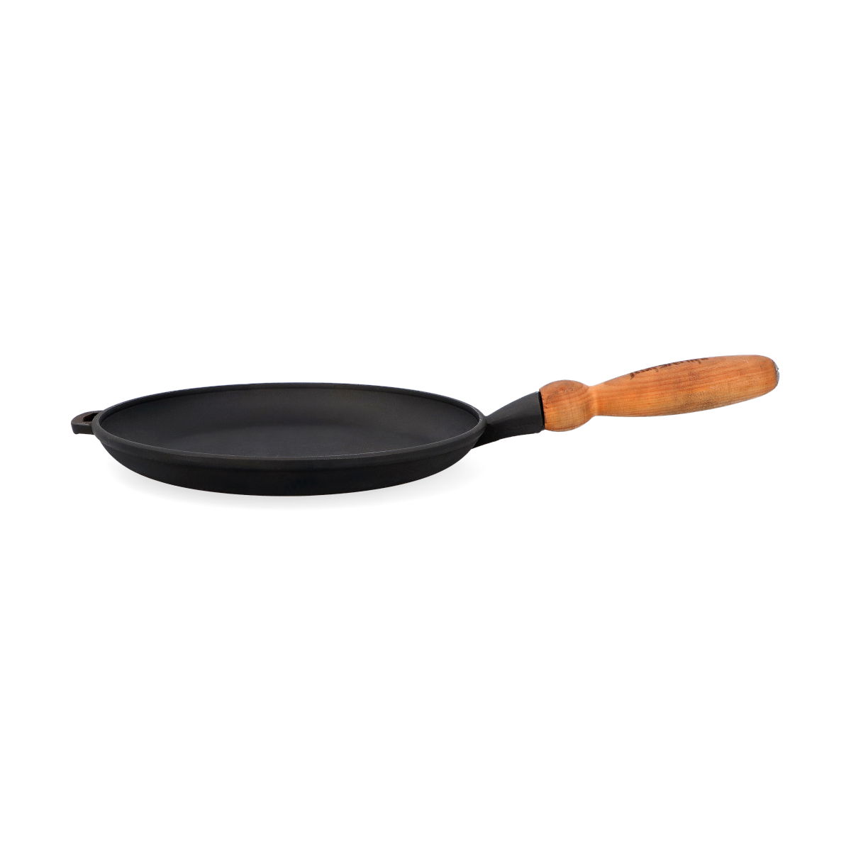 Litinová pánev na palačinky MAYSTERNYA WOOD 22 cm