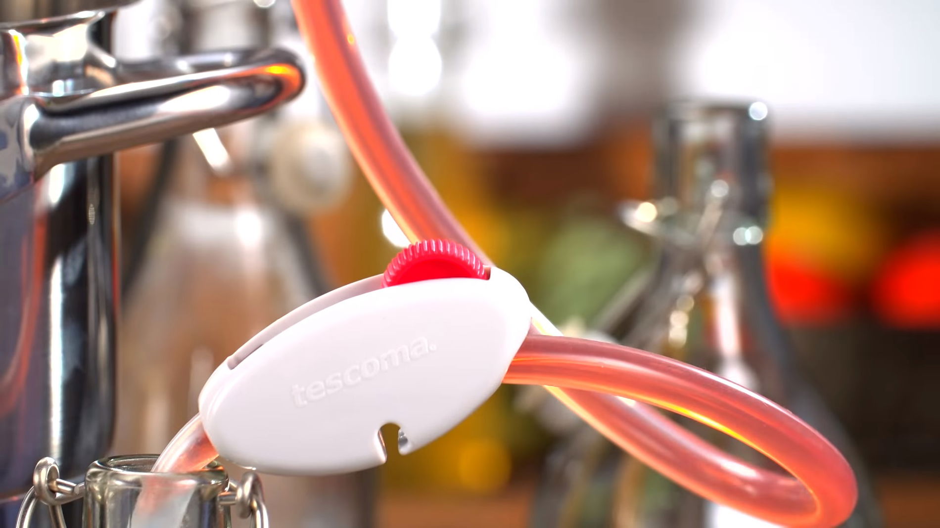 TESCOMA Della Casa Juice bílá – souprava pro odšťavňování ovoce a zeleniny / vložka do hrnce