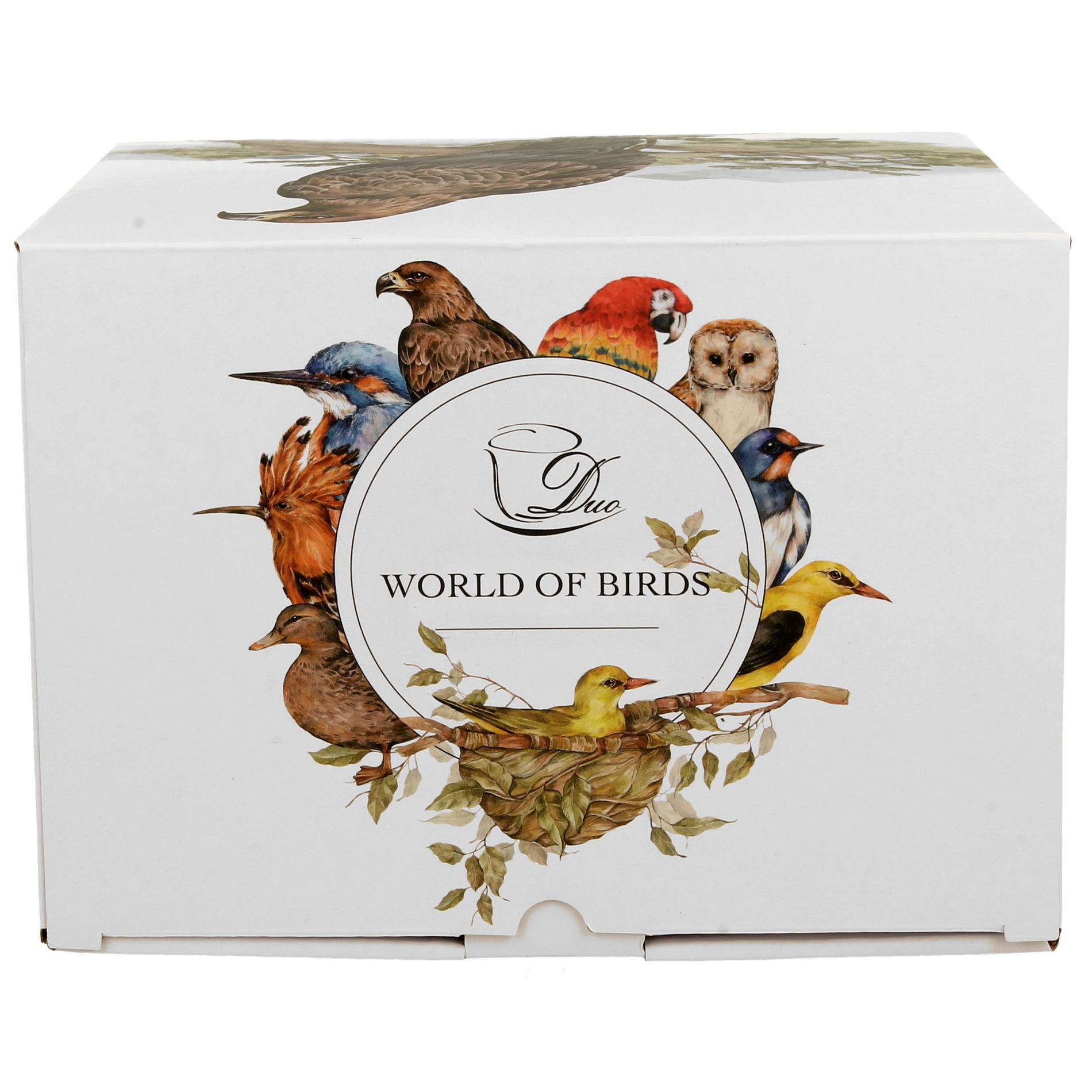 Porcelánový hrnček DUO ANIMALS SVET VTÁKOV BEŽNÉ ČAJKY 400 ml