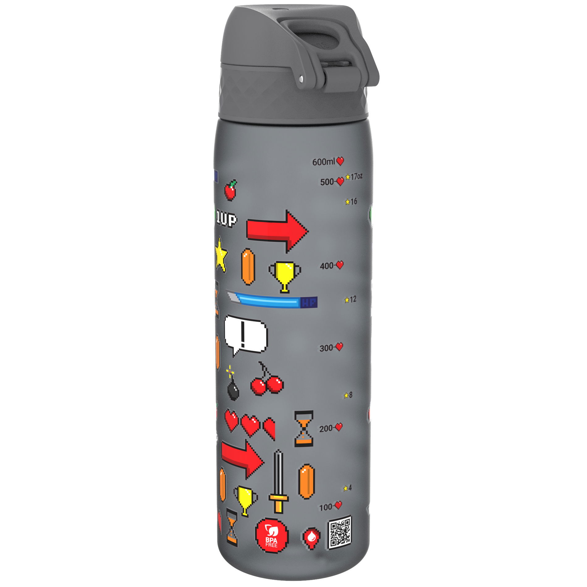 ION8 Gamer 0,5 l - tritanová fľaša na vodu a nápoje