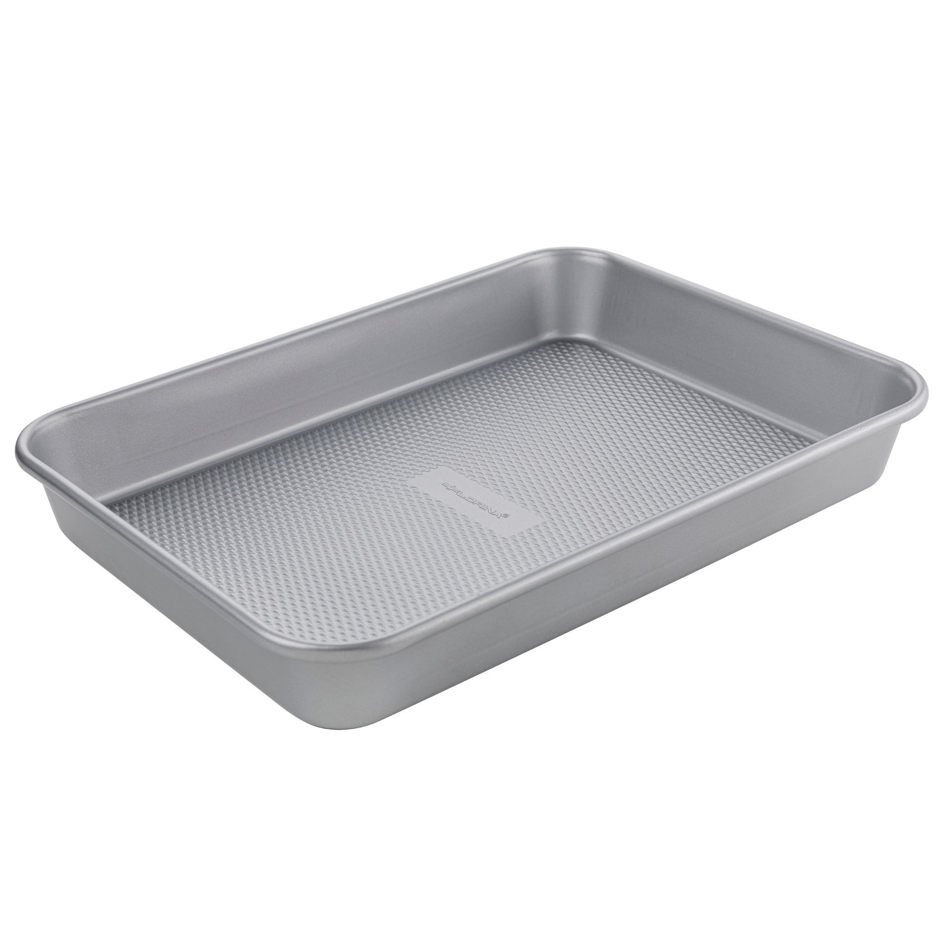 FLORINA Silver Diamond srebrna 37 x 27 cm - kovový plech (forma) na pečení