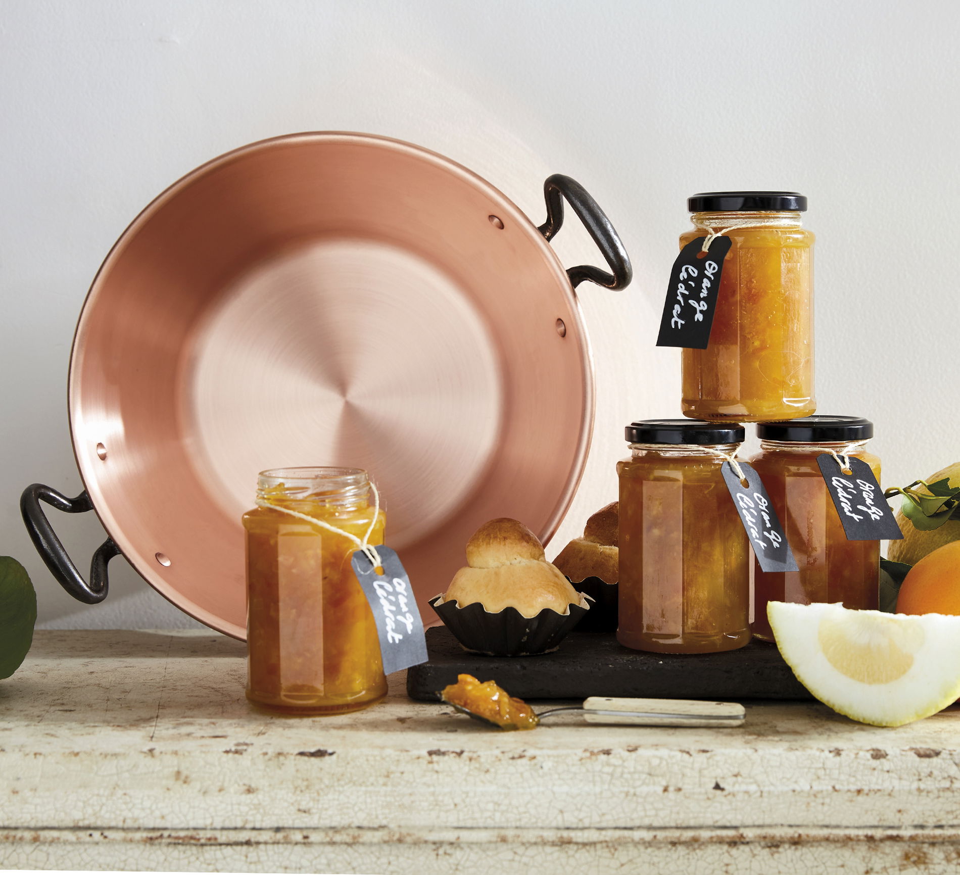 SPRING Culinox 3 l - měděný hrnec na džemy a povidla