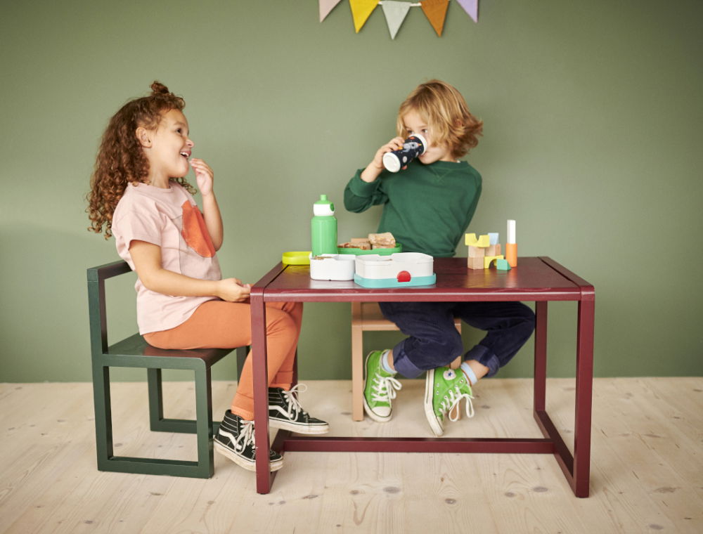 MEPAL Campus pop-up Jungle 0,4 l tmavě modrá plastová láhev