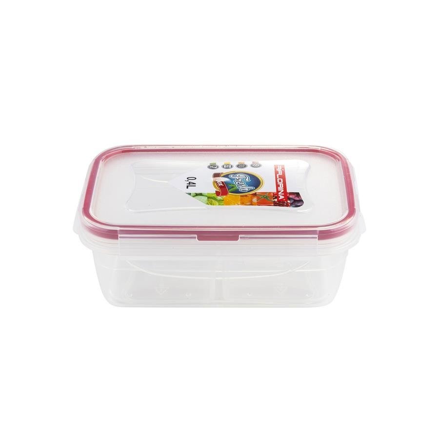 Pojemnik na żywność plastikowy z pokrywką FLORINA FRESH BOX 0,4 l