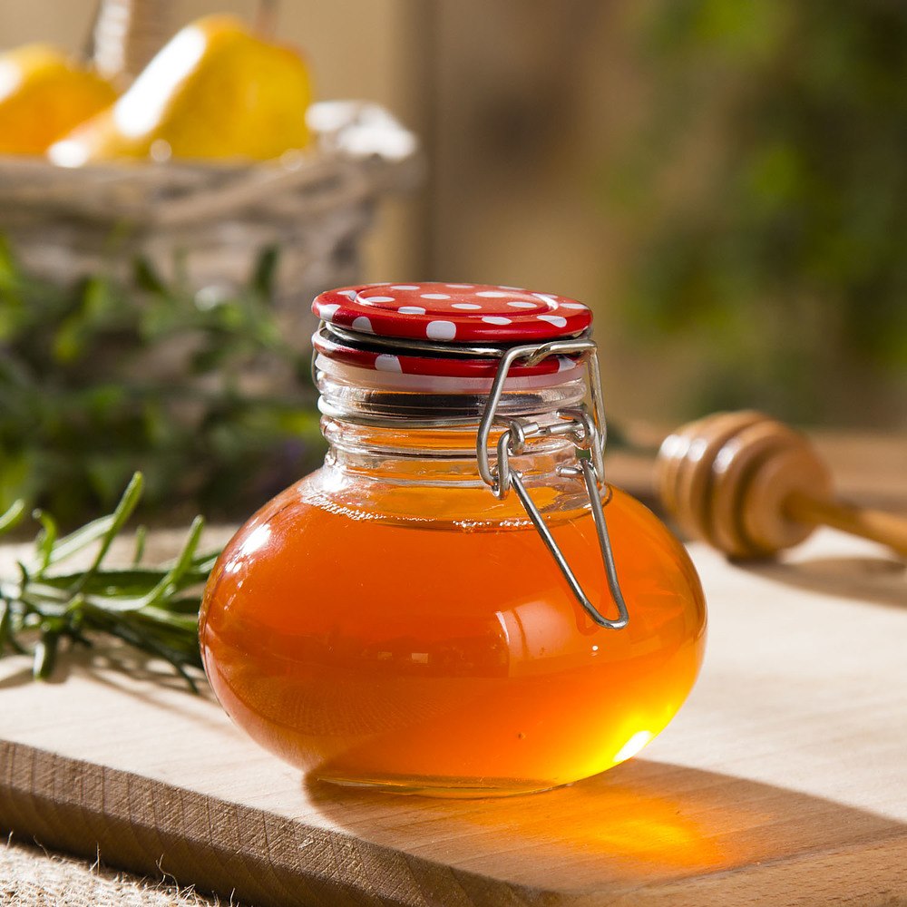 Sklenený zavárací pohár na zaváraniny typu wek IMBIRE 0,2 l