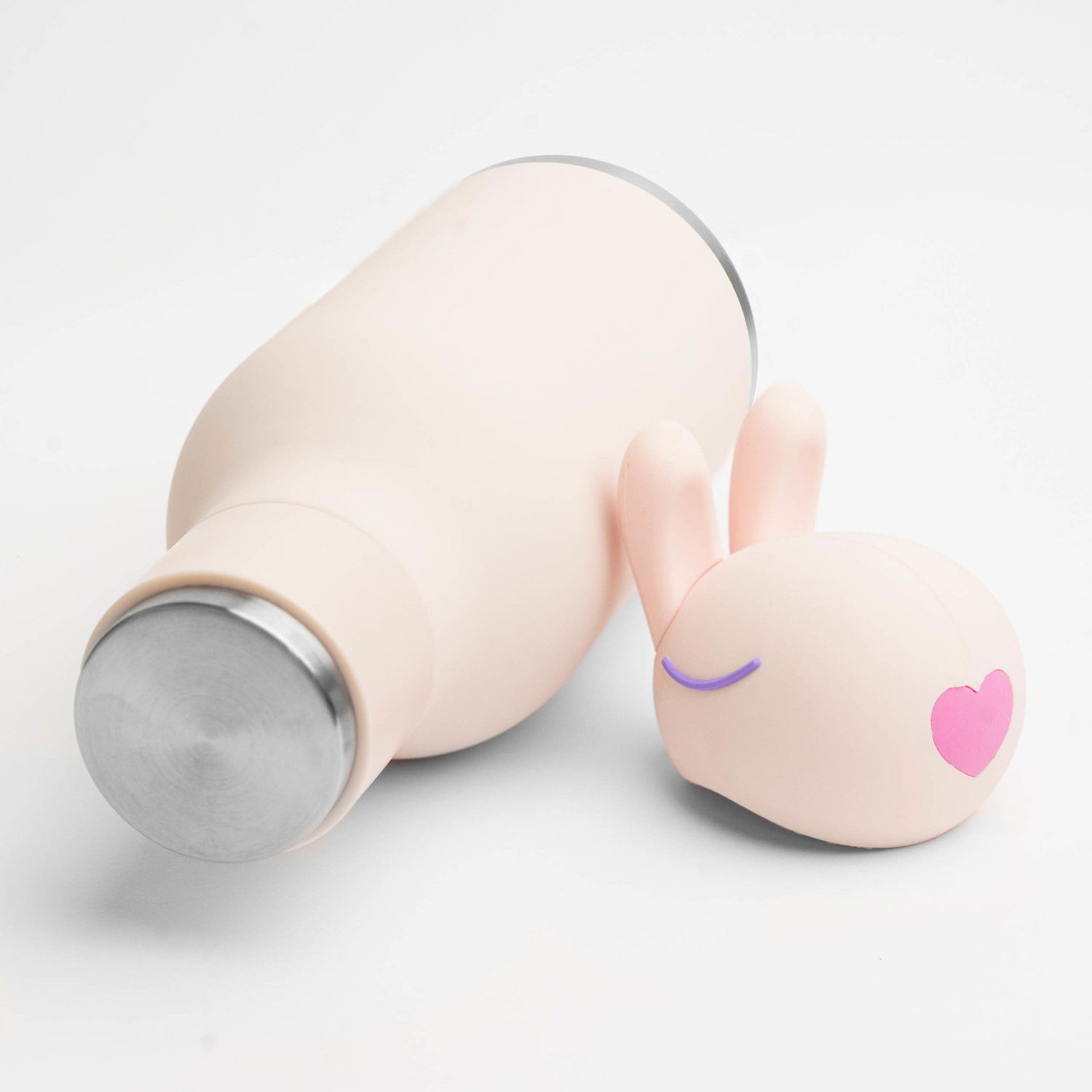 ASOBU Bestie Bottle Bunny 0,46 l - termoska pro děti se slámkou