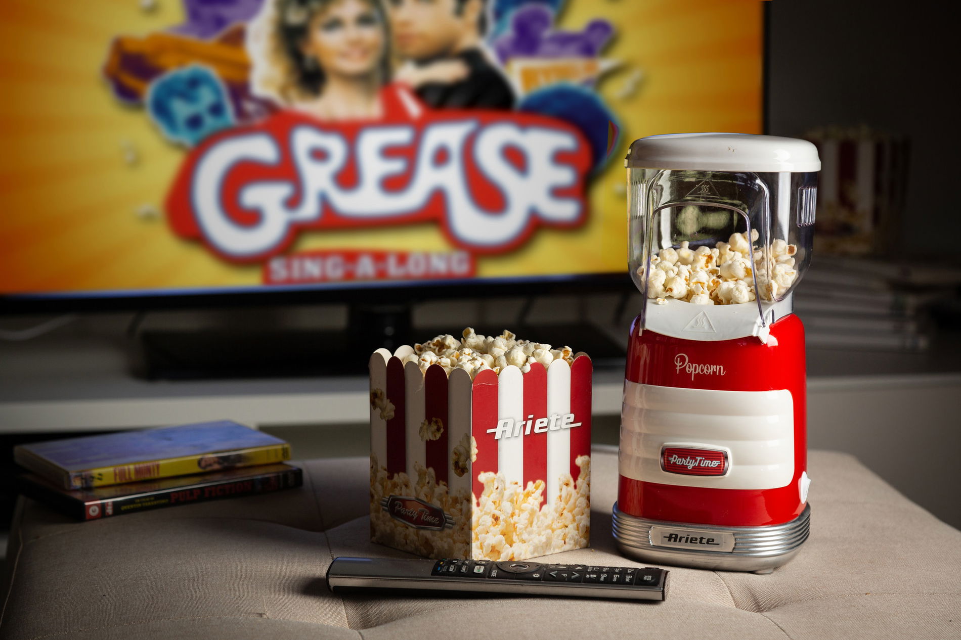 ARIETE Party Time Popcorn Maker 1100 W červený - popcornovač