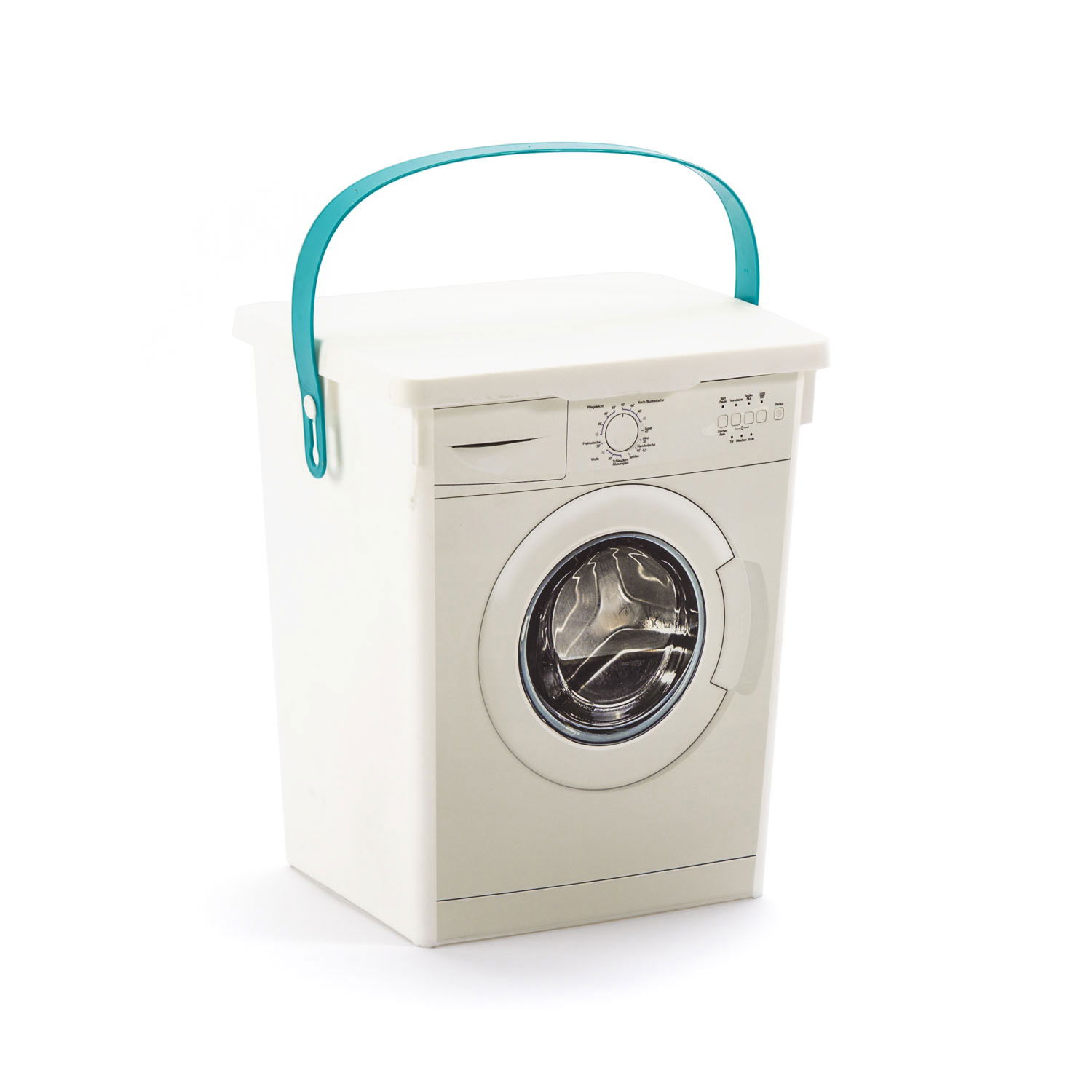 Plastový kontajner na prášok na pranie WASHER BIELY