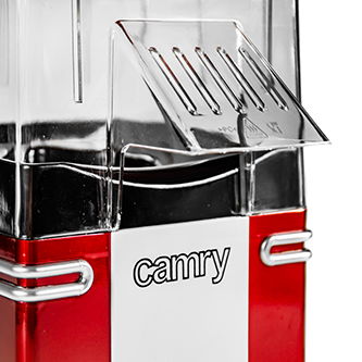 CAMRY Popcorn Maker Las Vegas 1200 W bílé - plastové zařízení na popcorn